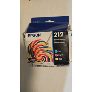 EPSON 212 Claria Ink Standard Capacity Color Combo Pack (T212520-S)  BOX DAMAGED